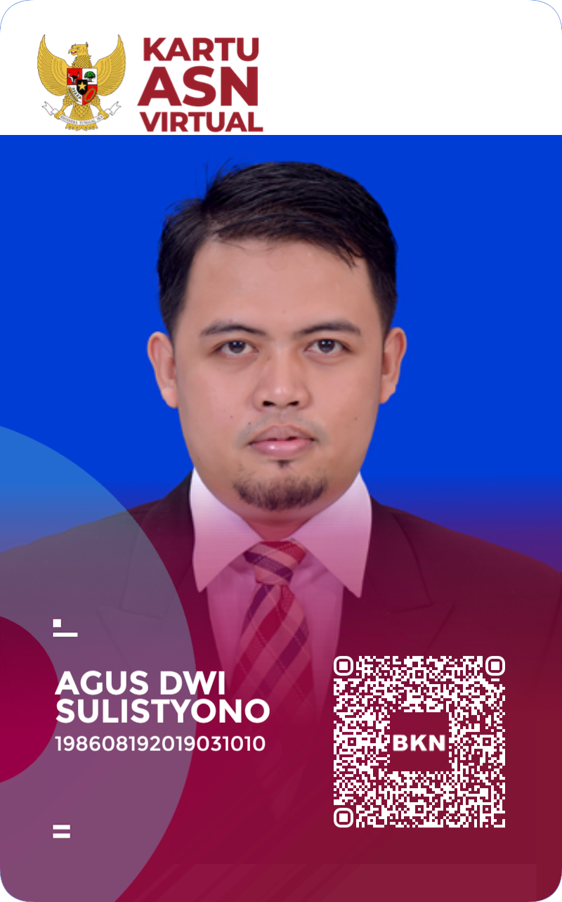 AGUS DWI SULISTYONO, S.Si., M.Si